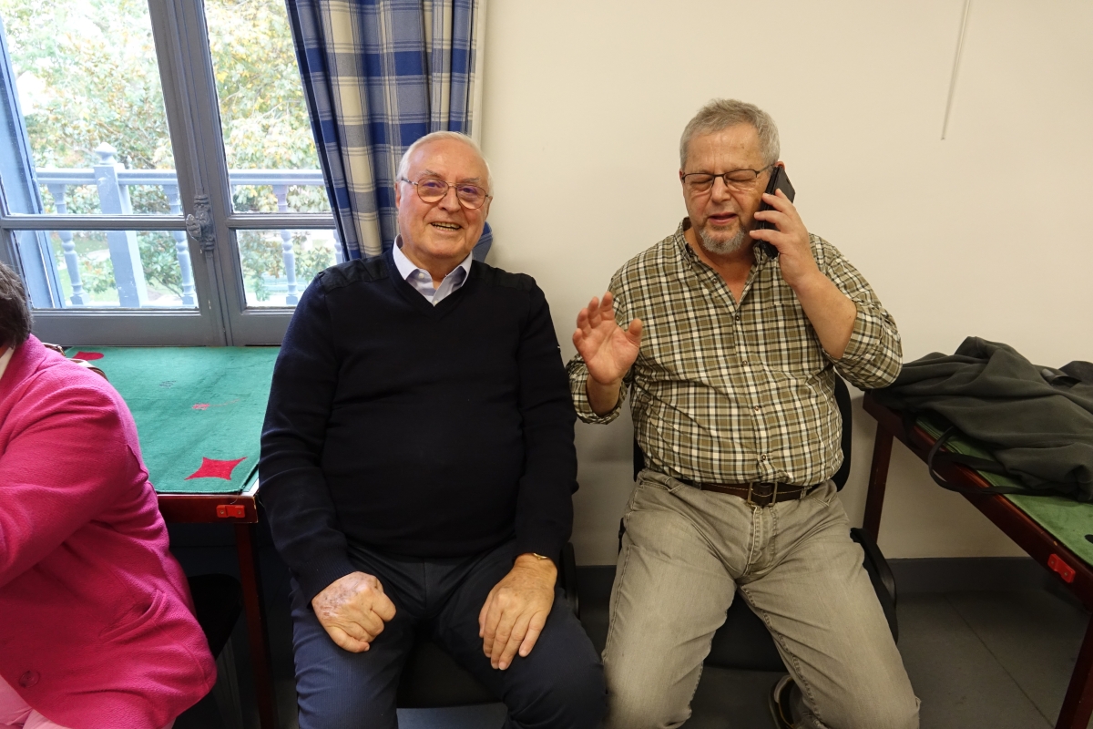 15 octobre 2019. Cocktail offert par Michel Talagrand à l'occasion de son prix Shaw de mathématiques — photo 8
